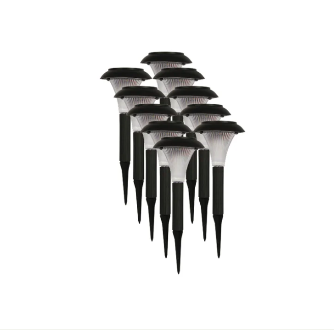 White Solar Spike Lights